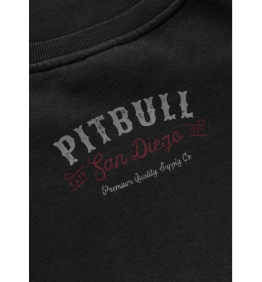 PitBull West Coast - pánska mikina STRENGHT & RESPECT washed grafitová (6)