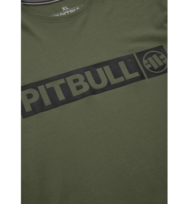 PitBull West Coast - pánské triko HILLTOP 170 olivově zelené (2)