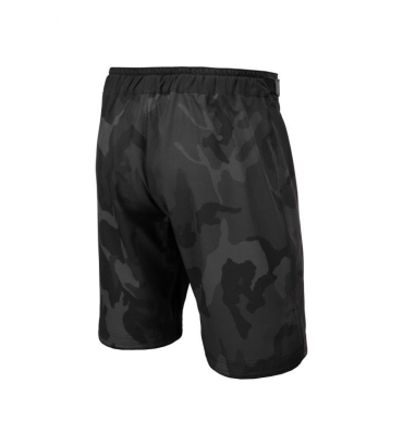 PitBull West Coast - Pánske grapplingové šortky ALL BLACK CAMO čierne (1)