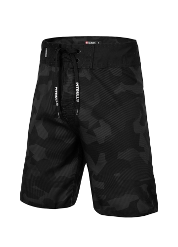 PitBull West Coast - Pánské boardshorts DILLARD černé