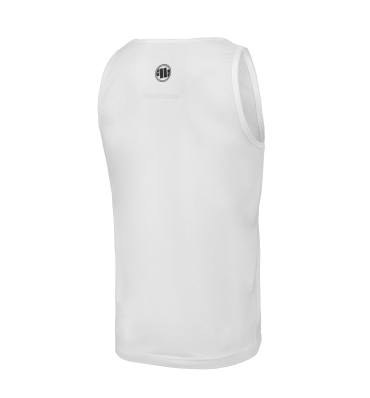 PitBull West Coast - pánske tielko slim fit TNT biele (1)