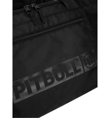 PitBull West Coast - veľká športová taška HILLTOP SPORT čierno/čierna (2)