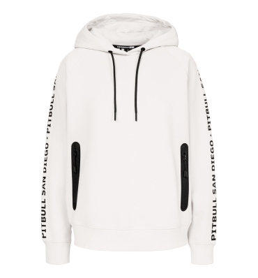 PitBull West Coast - dámska mikina KP EXPLORY TAPE biela