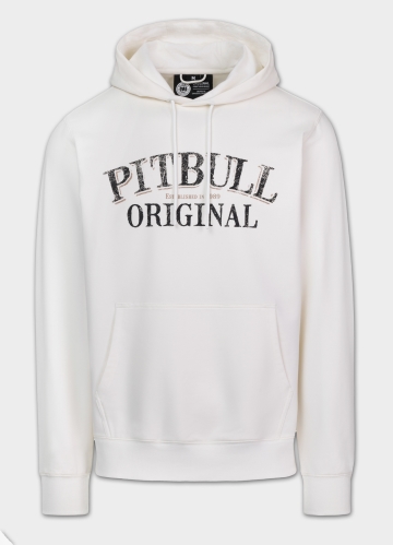 PitBull West Coast - pánská KP mikina MIDNIGHT off white