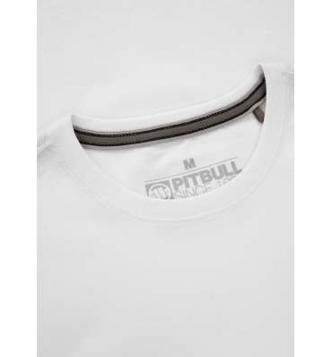 PitBull West Coast - pánské triko SMALL LOGO 170 bílé (5)