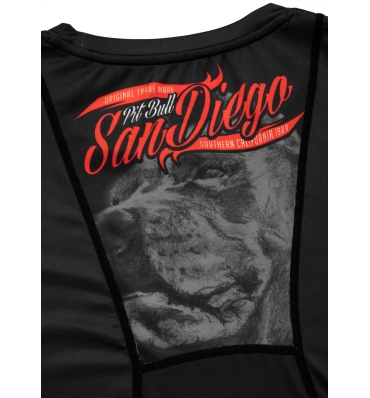 PitBull West Coast - Pánsky funkčný rashguard SAN DIEGO III, čierny (6)