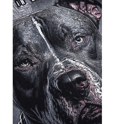 PitBull West Coast - pánská KP mikina STREET KING černá (5)