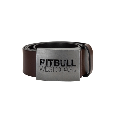 PitBull West Coast - kožený opasek TNT hnědý