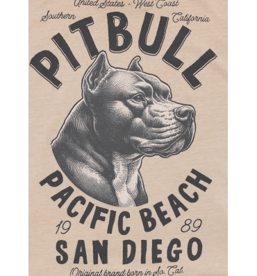 PitBull West Coast - pánské triko PACIFIC pískové (5)