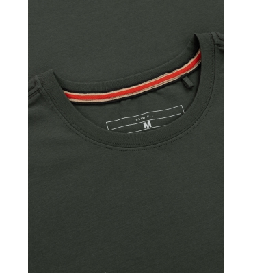 PitBull West Coast - pánské triko slim fit  MINIMAL zelené (2)