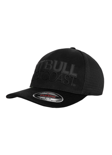 PitBull West Coast - šiltovka full cap jaquard camo TNT HYBRID čierna
