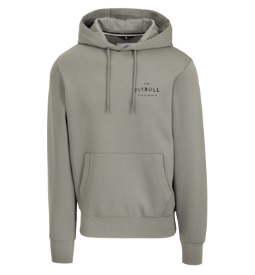 PitBull West Coast - pánská KP mikina SAMPSON šedozelená