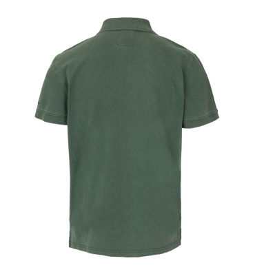 PitBull West Coast - pánske tričko WASHED POLO zelené (1)