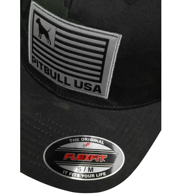 PitBull West Coast - kšiltovka MESH full cap PITBULL USA černočerná (3)
