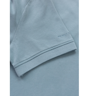 PitBull West Coast - pánské triko WASHED POLO modré (4)