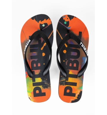 PitBull West Coast - Flip Flop WATER COLOUR čierne