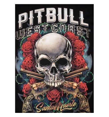 PitBull West Coast - Pánske tričko SANTA MUERTE čierne (3)