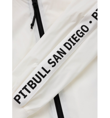 PitBull West Coast - pánská bunda ATHLETIC TAPE off white (5)