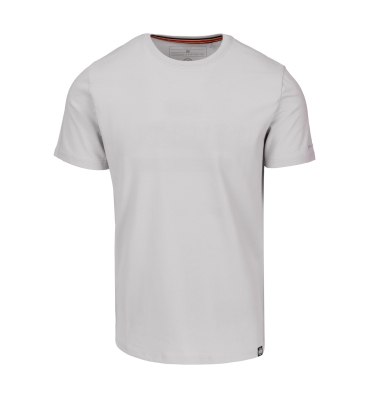 PitBull West Coast - pánske tričko slim fit  MINIMAL svetlošedé
