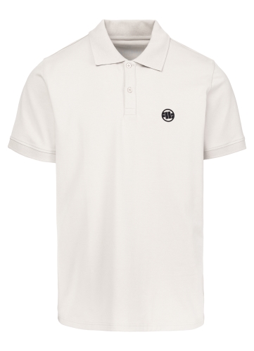 PitBull West Coast – pánske tričko POLO JERSEY SMALL LOGO smotanové