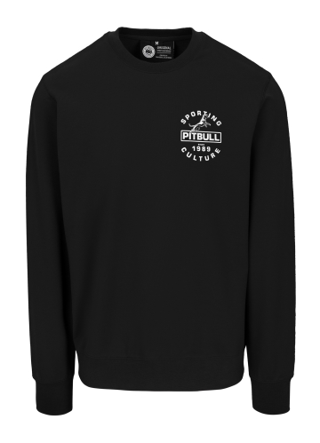 PitBull West Coast - pánská mikina PHYSICAL CULTURE černá