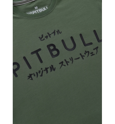 PitBull West Coast - Pánske tričko MT FUJI zelené (5)