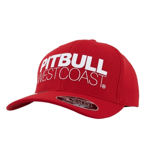 PitBull West Coast - Snapback SEASCAPE čiapka, červená