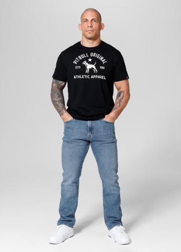 PitBull West Coast - pánske džínsy HIGHLANDER classic wash