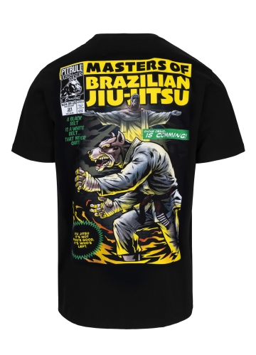 PitBull West Coast - pánské triko MASTER OF BJJ černé (1)