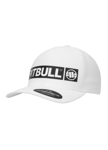 PitBull West Coast - šiltovka snapback HILLTOP stretch fitted biela