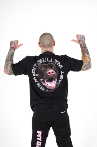 PitBull West Coast - Pánske tričko RED NOSE 18 čierne (7)
