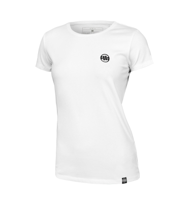 PitBull West Coast - dámské triko SMALL LOGO 190 bílé