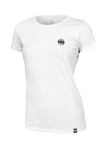 PitBull West Coast - dámské triko SMALL LOGO 190 bílé
