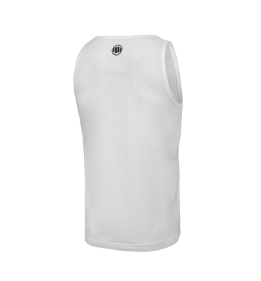 PitBull West Coast - pánske tielko slim fit lycra SPEED biele (1)