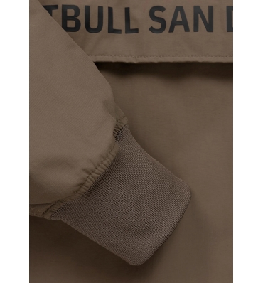PitBull West Coast - pánská bunda MEANDRO KANGAROO tmavě hnědá (9)