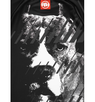PitBull West Coast - pánsky rashguard STREET DOG čierny (5)