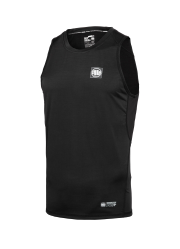 PitBull West Coast - pánsky Tank Top Performance SMALL LOGO čierny
