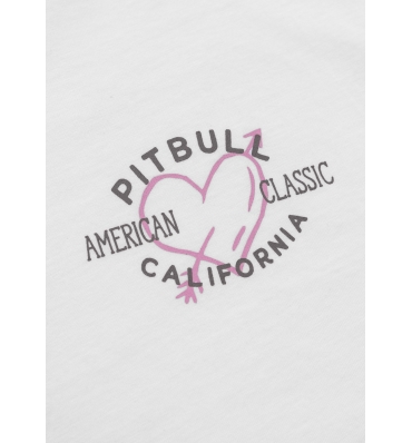 PitBull West Coast - dámské triko HEART bílé (4)