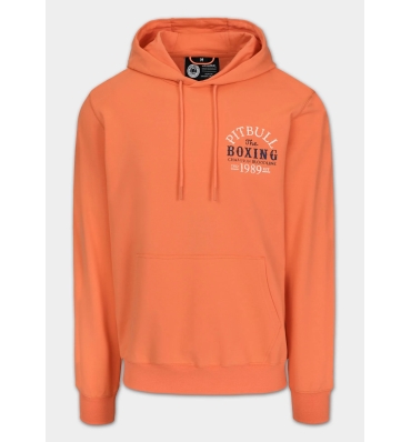 PitBull West Coast - pánská KP mikina BLOODLINE 2 oranžová