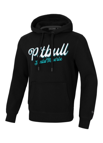 PitBull West Coast - Pánska KP mikina SANTA MUERTE čierna