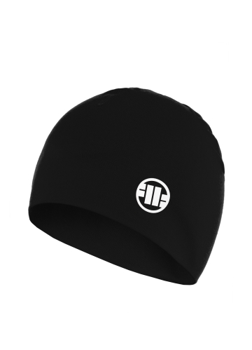 PitBull West Coast - zimná čiapka SMALL LOGO čierno/biela