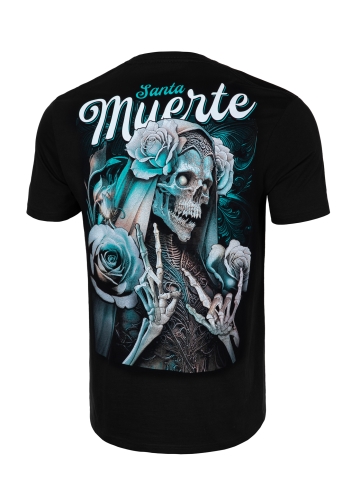 PitBull West Coast - pánské triko SANTA MUERTE 24 černé