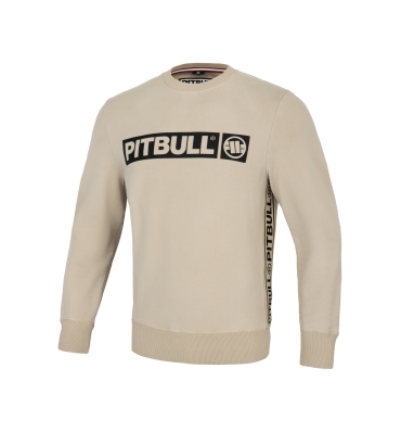 PitBull West Coast - pánska mikina ALBION piesková