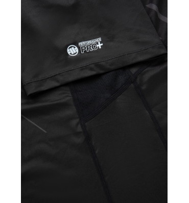 PitBull West Coast - pánsky rashguard Performance Mesh STREET DOG čierny (6)