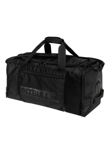 PitBull West Coast - veľká športová taška HILLTOP SPORT čierno/čierna