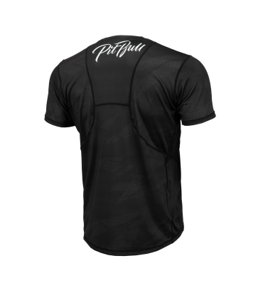 PitBull West Coast - Pánsky funkčný rashguard EL JEFE, čierny (1)