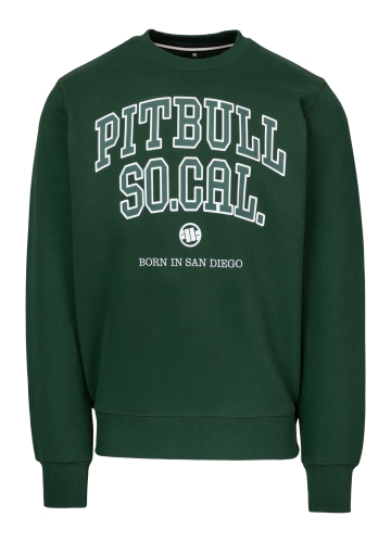 PitBull West Coast - pánská mikina SO CAL zelená