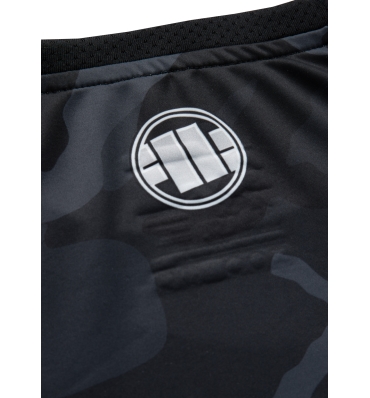 PitBull West Coast - pánsky rashguard BOXING celočierny kamufláž (4)