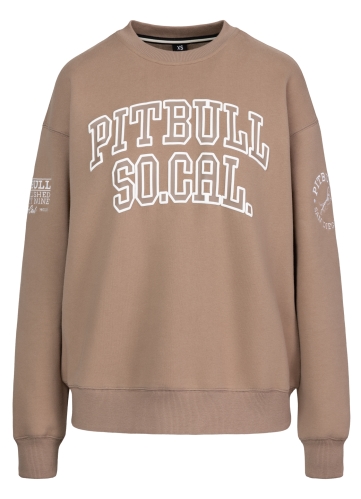 PitBull West Coast - dámská mikina FIORA hnědá
