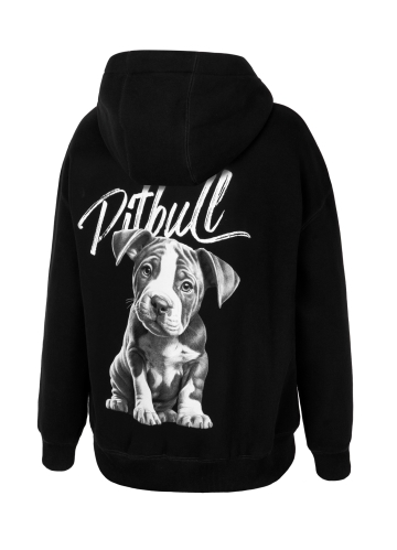PitBull West Coast - dámska KP mikina PUPPY čierna